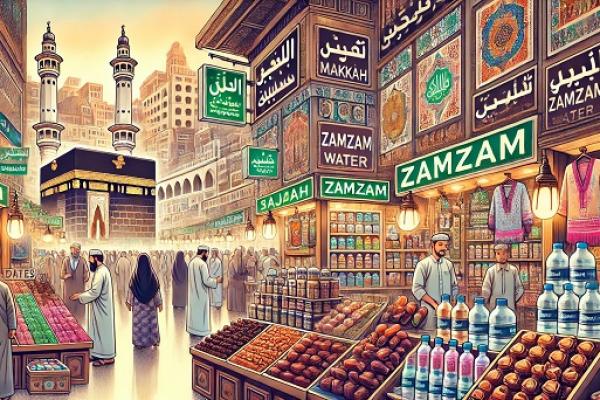 Pusat Oleh-oleh Mekkah dan Madinah