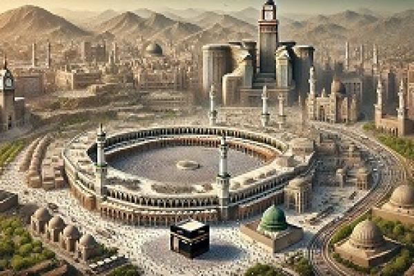 Ilustrasi wisata Makkah Madinah