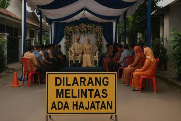 Perlu Tahu Hukum Menutup Jalan Ketika Hajatan Menurut Islam