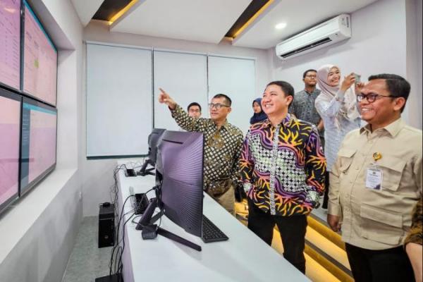 Dirjen PHU Hilman Latief saat meresmikan HCC (Foto: kemenag) 