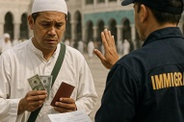 Ilustrasi badal haji ilegal (Foto: Ist)
