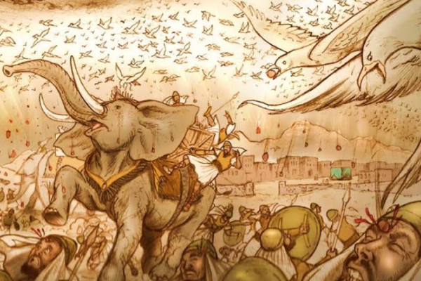 Kisah Pasukan Gajah Takluk oleh Burung Ababil