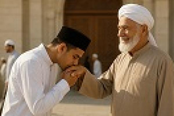 Menunduk di Hadapan Ulama, Adab atau Pengagungan Berlebihan?