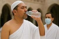 Ilustrasi jaga kesehatan saat haji atau umrah