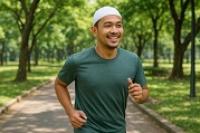 Ilustrasi foto jaga fisik