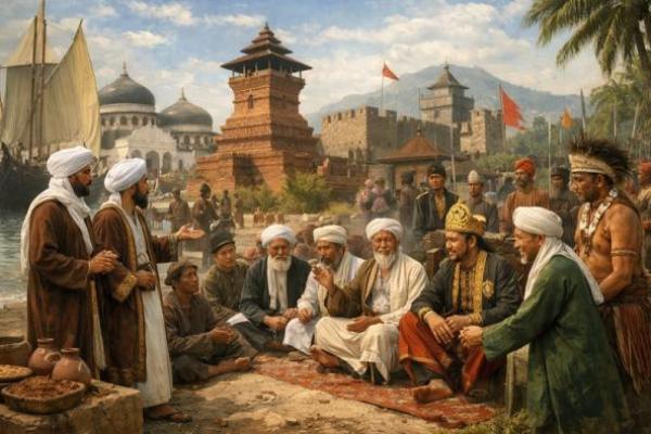 Urutan Wilayah Penyebaran Islam di Indonesia