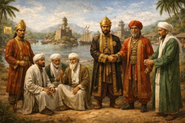 Tokoh Penyebar Islam di Kalimantan, Sulawesi, Maluku hingga Papua Pesisir