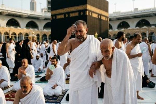 Ilustrasi foto ujian ketika ibadah haji