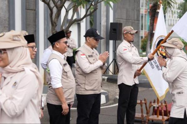 Pelepasan 200 Petugas Haji ke Makkah, Menhaj Tekankan Layanan Maksimal