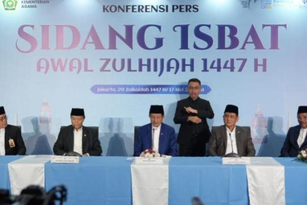 Pemerintah Tetapkan Iduladha Jatuh Tanggal 27 Mei 2026