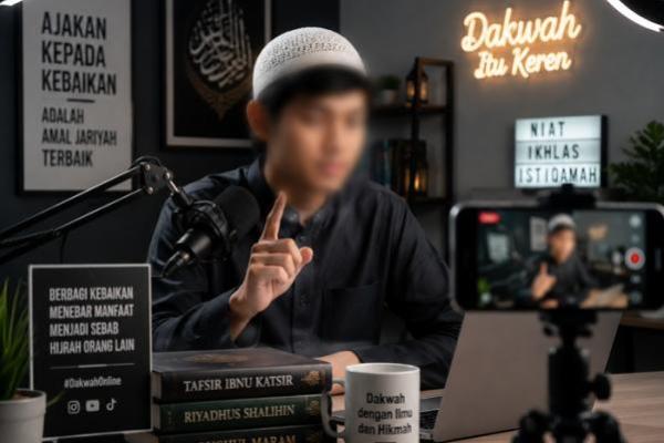 Pemuda Muslim Jadi Konten Kreator, Tebarkan Kebaikan Digital