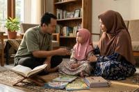 Ilustrasi mendidik anak perempuan