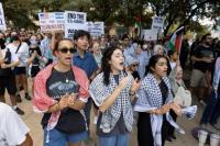 Ilustrasi dukungan terhadap kebebasan Palestina.